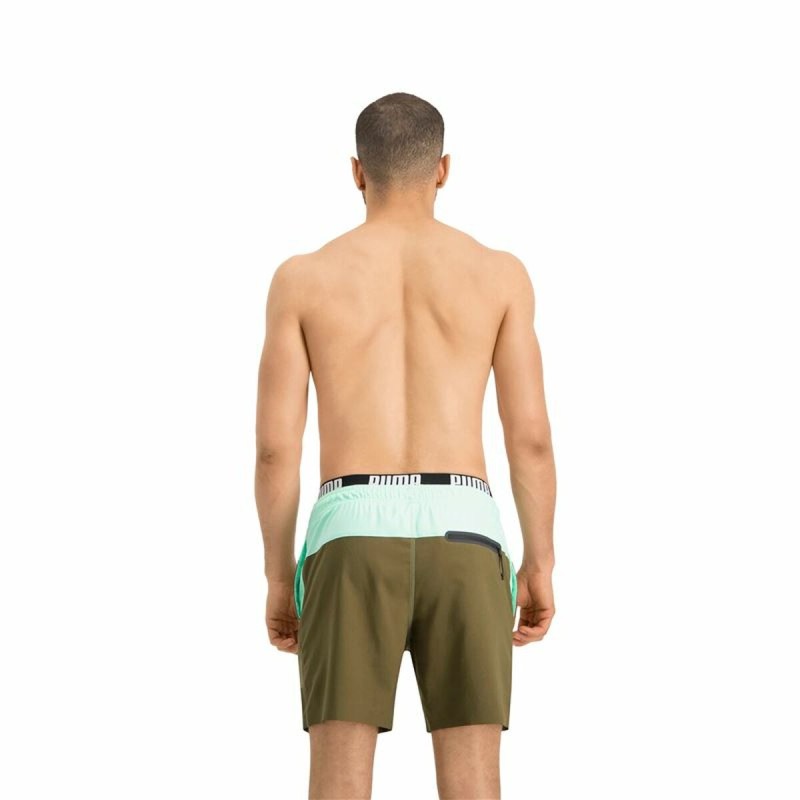 Herren Badehose Puma Swim Olive