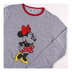 Pyjama Minnie Mouse Gris Femme