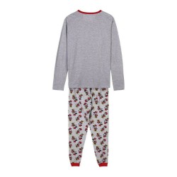 Pyjama Minnie Mouse Gris Femme