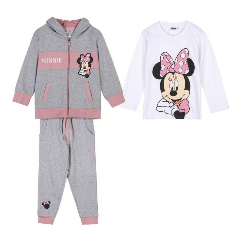 Kinder-Trainingsanzug Minnie Mouse Grau