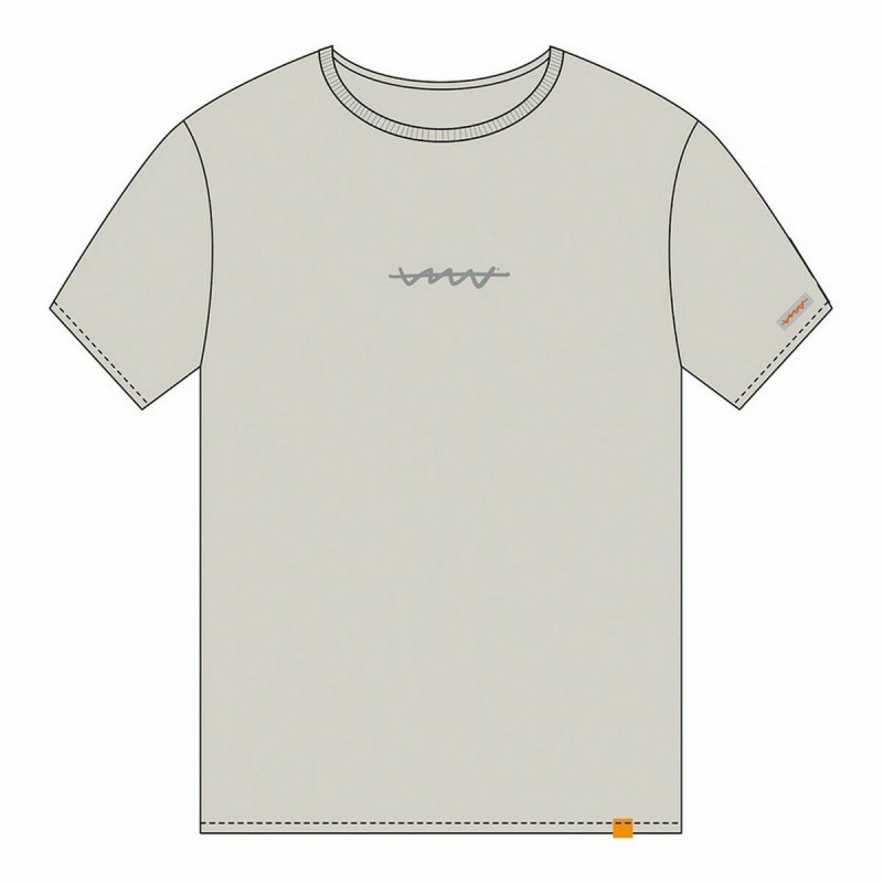 Kurzarm-T-Shirt Cállate la Boca   Beige