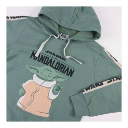 Jungen Sweater mit Kapuze The Mandalorian grün