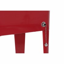 Kühlschrank DKD Home Decor Rot Mit Rädern 74 x 43 x 80 cm Stahl Polypropylen 56 L (74 x 43 x 80 cm)