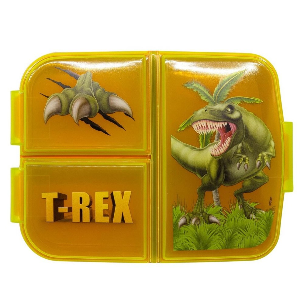 Brotdose mit Besteckfach Stor Dinosaur (6,7 x 16,5 x 19,5 cm)