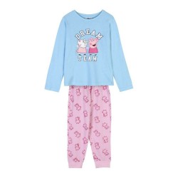 Pyjama Enfant Peppa Pig Bleu clair