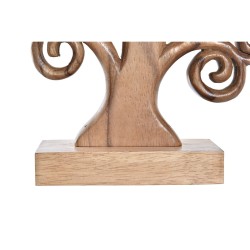 Dekoration DKD Home Decor Baum Aluminium Akazienholz (22 x 9,5 x 39 cm)