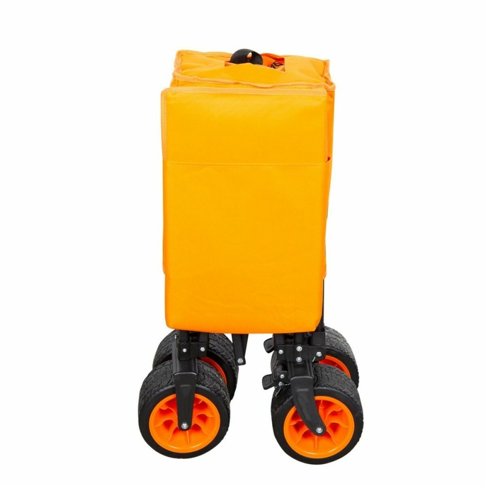 Multi-purpose Cart Aktive Orange 86 x 44 x 53 cm Foldable Beach