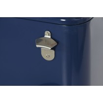 Tragbarer Kühlschrank Home ESPRIT Marineblau Stahl Polypropylen 56 L 74 x 43 x 80 cm