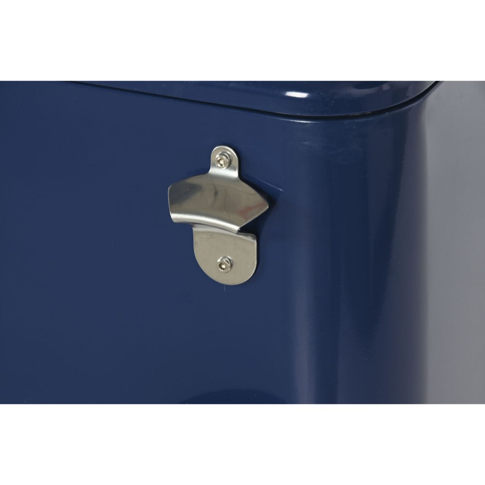 Tragbarer Kühlschrank Home ESPRIT Marineblau Stahl Polypropylen 56 L 74 x 43 x 80 cm