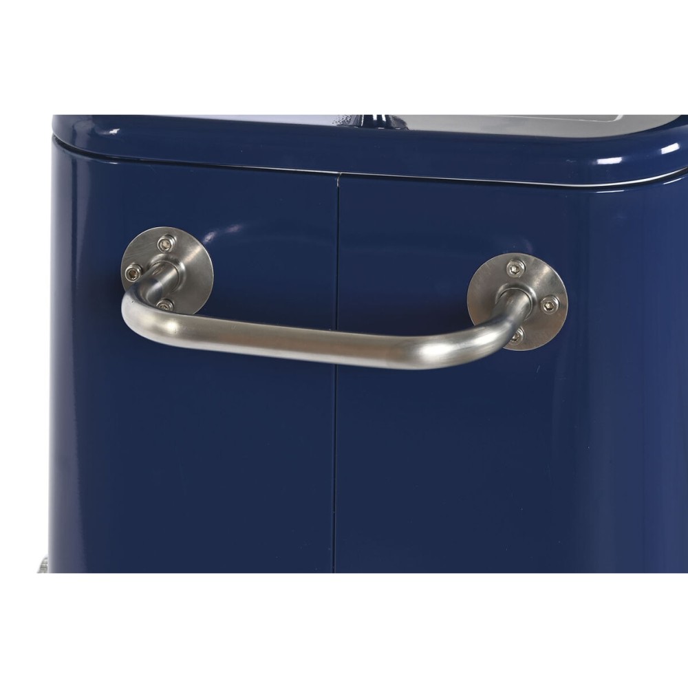 Tragbarer Kühlschrank Home ESPRIT Marineblau Stahl Polypropylen 56 L 74 x 43 x 80 cm