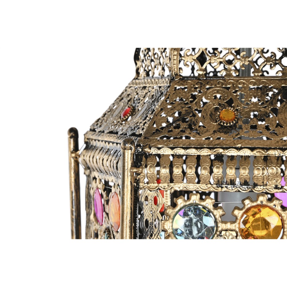 Deckenlampe Home ESPRIT Bunt Gold Metall 50 W 29 x 26 x 105 cm