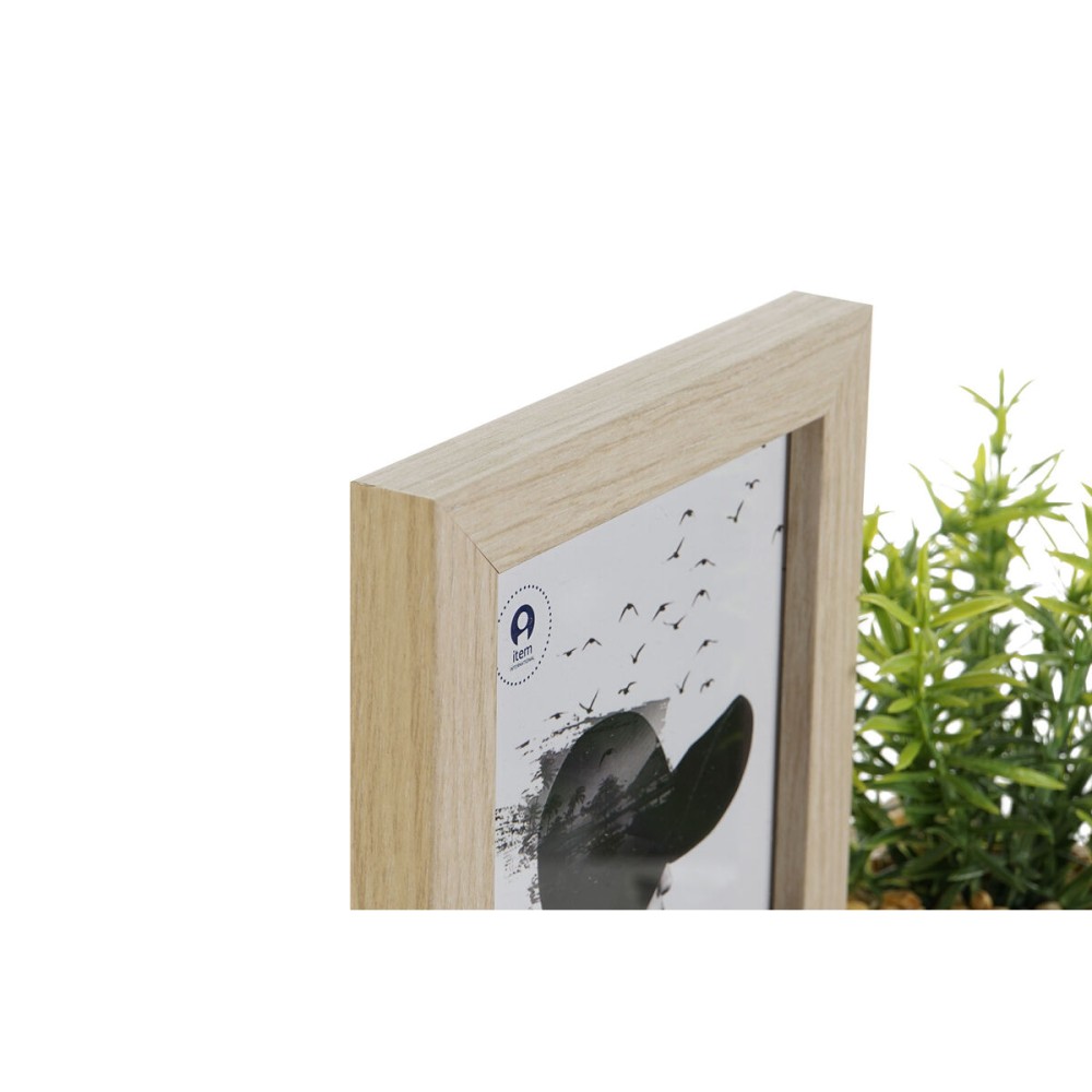 Fotorahmen Home ESPRIT natürlich Holz MDF Skandinavisch 25 x 7 x 19 cm