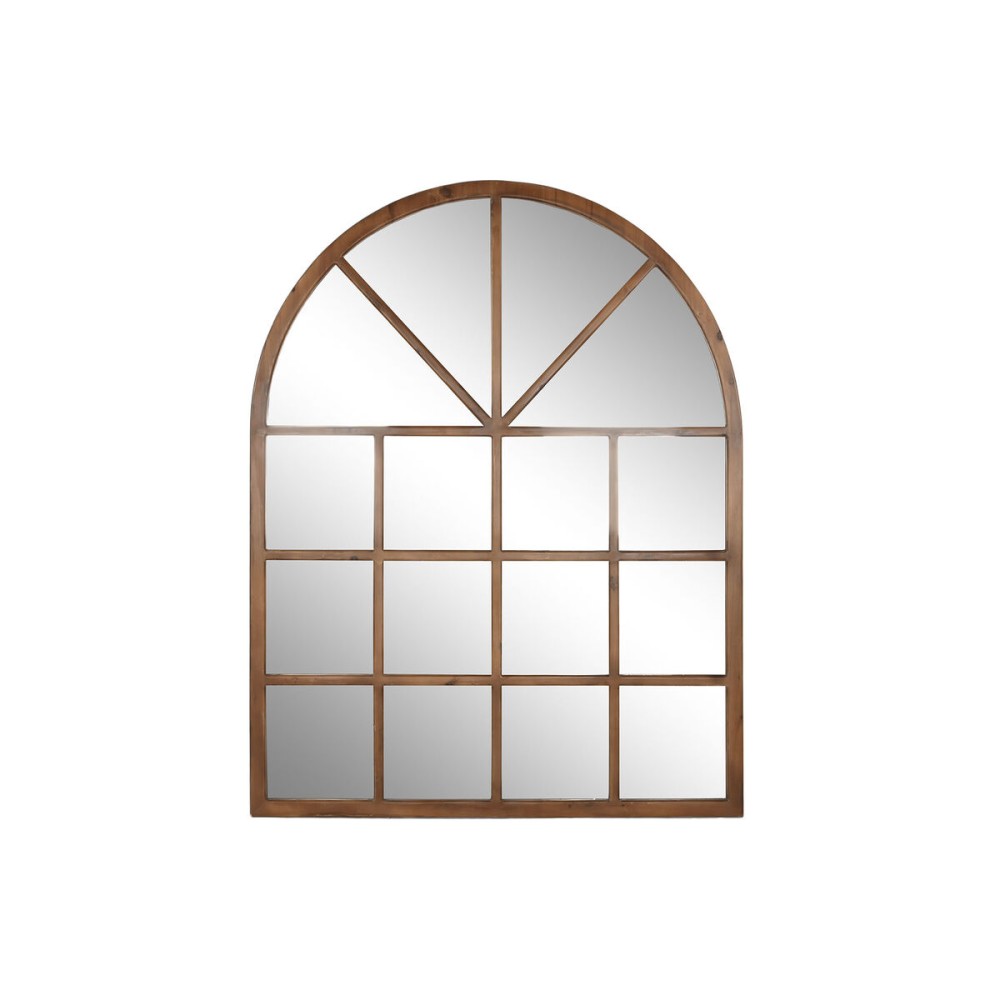 Wandspiegel Home ESPRIT natürlich Kristall Tanne Spiegel Neoklassisch Fenster 150 x 3,5 x 186 cm