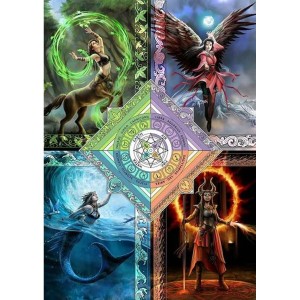 Puzzle Educa Elemental Magic Star Chart 1500 Pièces