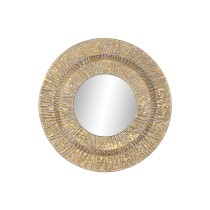 Wandspiegel Home ESPRIT Gold Metall Kristall Moderne 78 x 4,5 x 78 cm