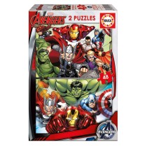 Puzzle Enfant Marvel Avengers Educa (2 x 48 pcs)