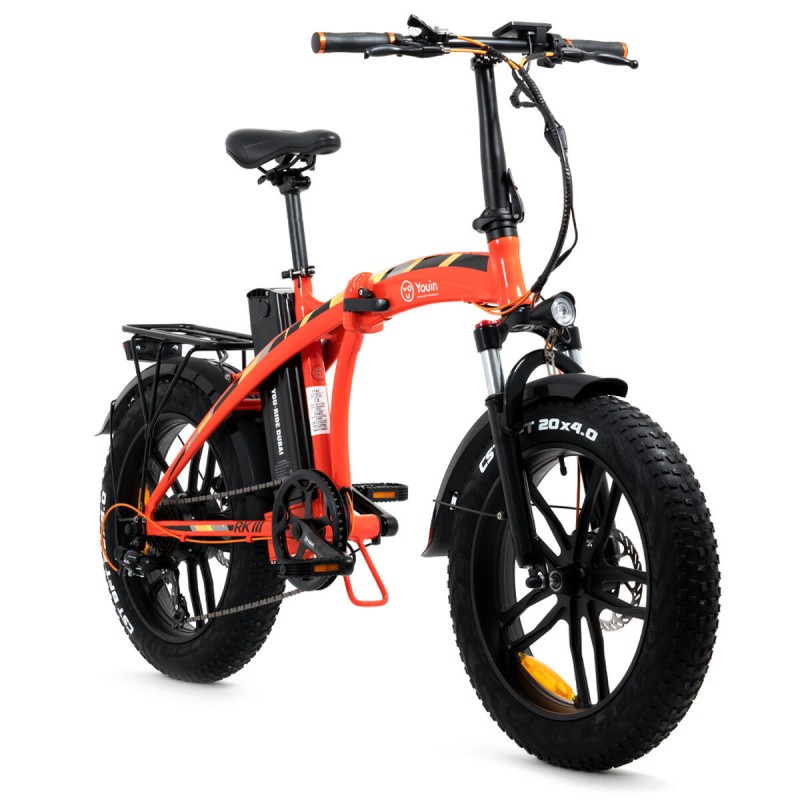 Electric Bike Youin You-Ride Dubai 20" 250W 10000 MAH 250 W 10000 mAh 20" Orange