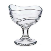 Coupe de glaces et de milkshakes Vivalto IC-134010-4/BH Transparent verre 135 ml (6 Unités)