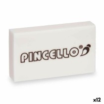 Radiergummi Pincello 485 Weiß (12 Stück)