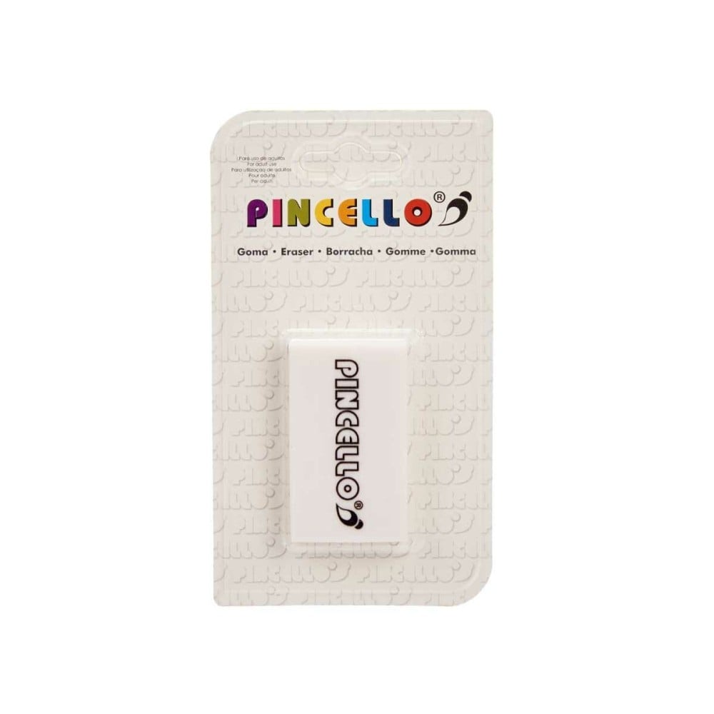 Radiergummi Pincello 485 Weiß (12 Stück)
