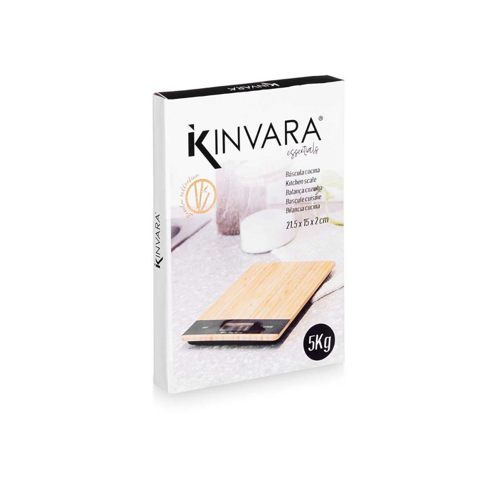 Küchenwaage Kinvara B3301-BAMBOO 5 kg