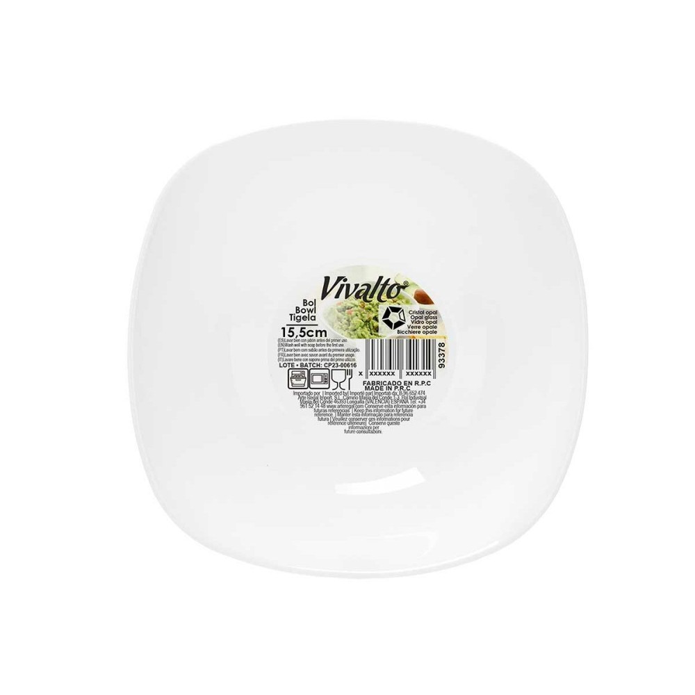 Bol Vivalto LFW-65 15 x 5 x 15 cm Carré
