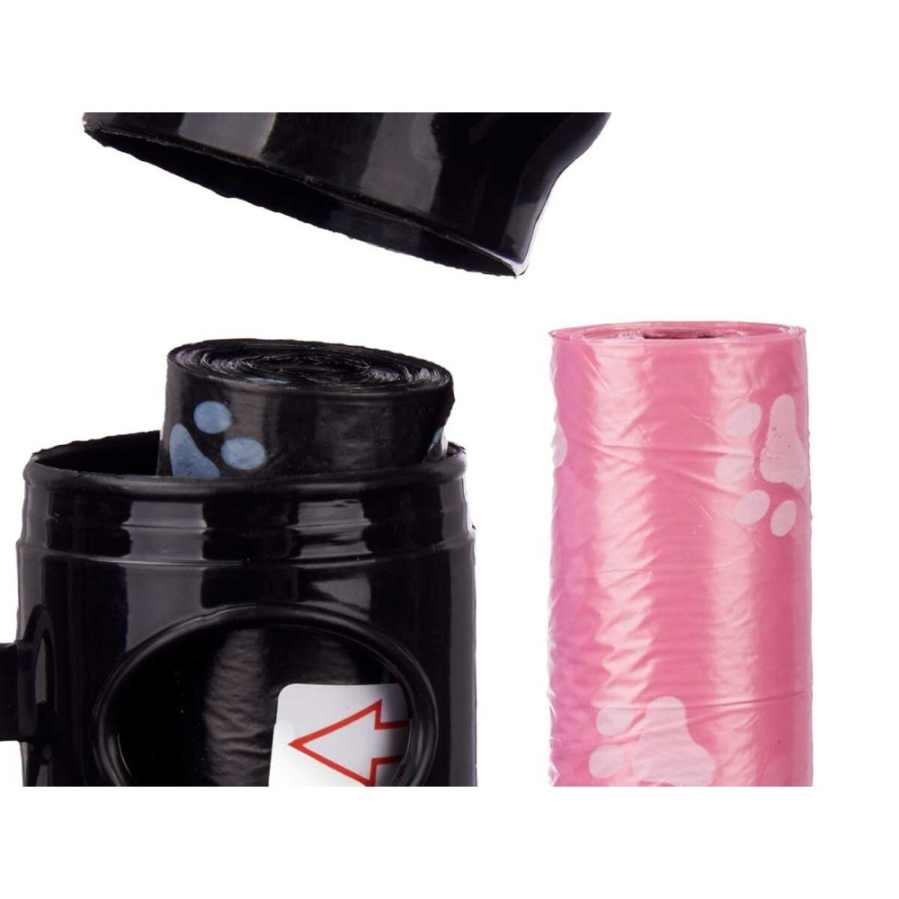 Distributeur de Sacs pour Animaux Domestiques Mascow 198 Plastique Lot (12 Unités)