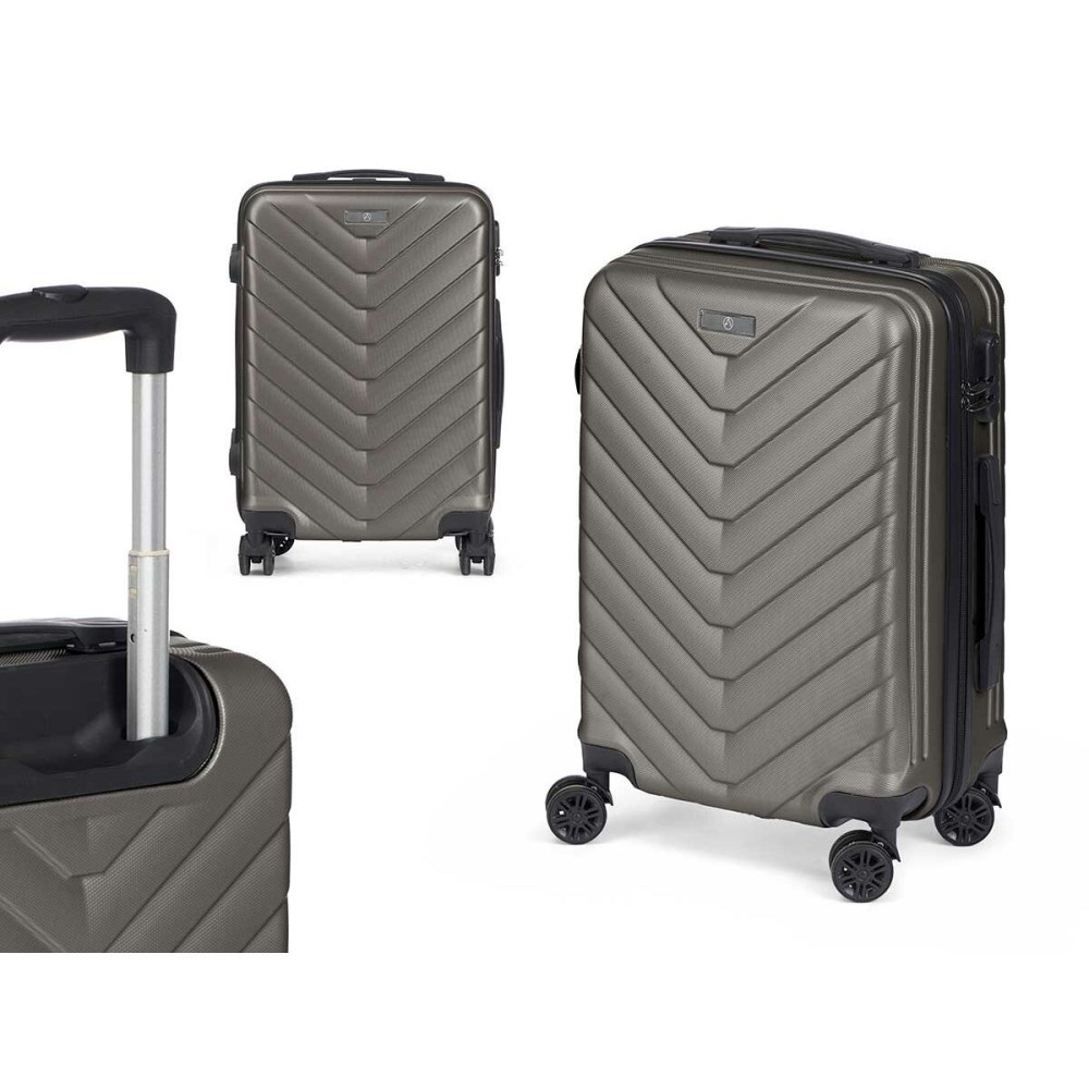 Valise cabine HT-025-D Gris foncé 55 x 35 x 20 cm