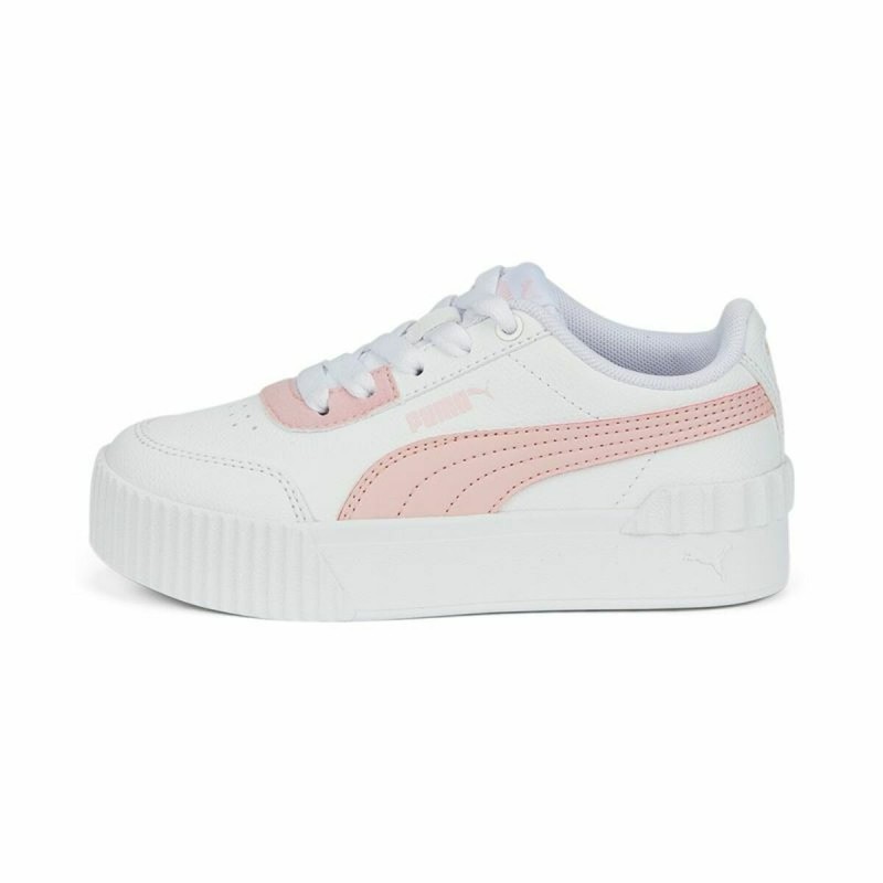 Children’s Casual Trainers Carina Lift  Puma White