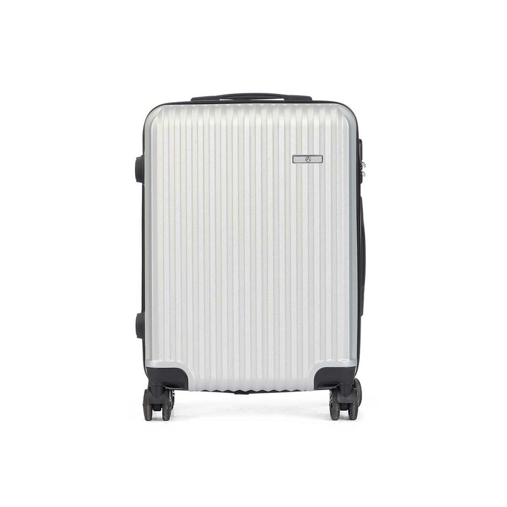 Koffer für die Kabine HT-017-G Hellgrau 55 x 35 x 20 cm Streifen