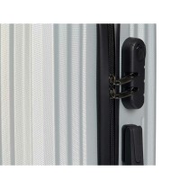 Koffer für die Kabine HT-017-G Hellgrau 55 x 35 x 20 cm Streifen