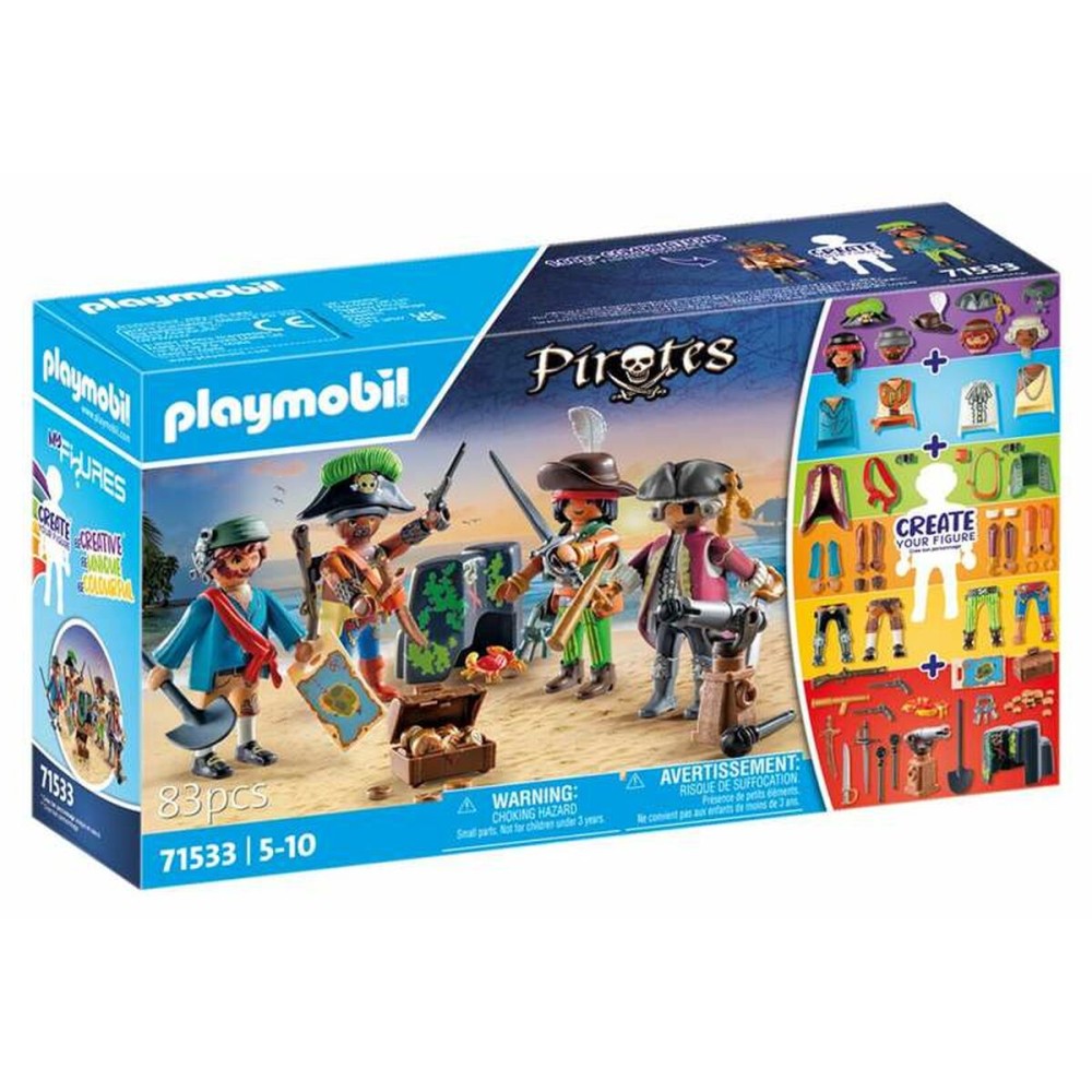 Playset Playmobil Pirates 71533 83 Pièces