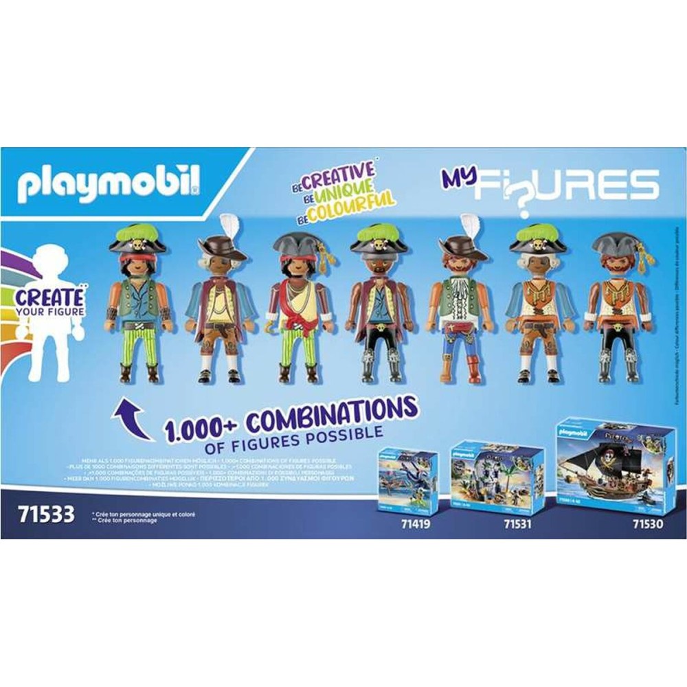 Playset Playmobil Pirates 71533 83 Pièces