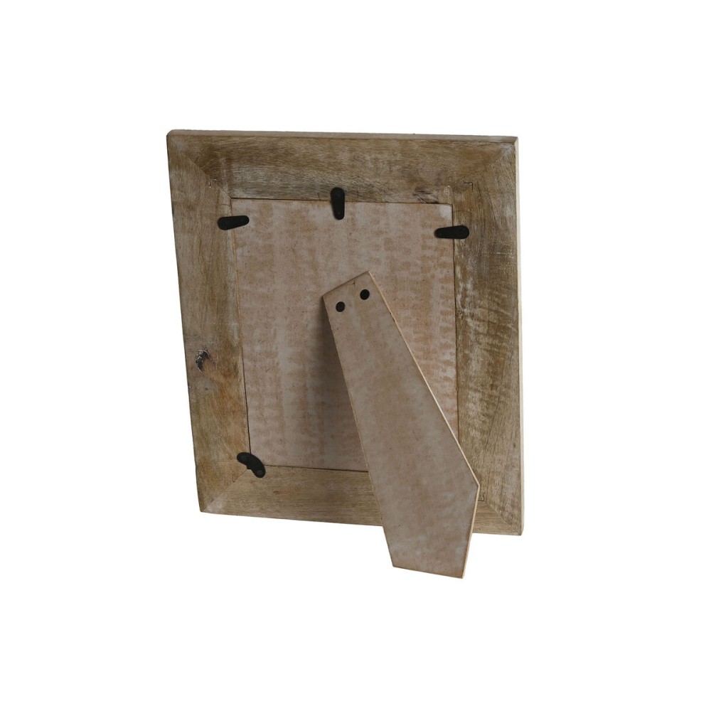 Photo frame Home ESPRIT White Mango wood Modern