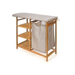 Bügelbrett Kipit 1443FL BAMBOO.1 Creme Stoff Bambus