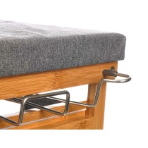 Ironing board Kipit 1443FL BAMBOO.1 Cream Cloth Bamboo