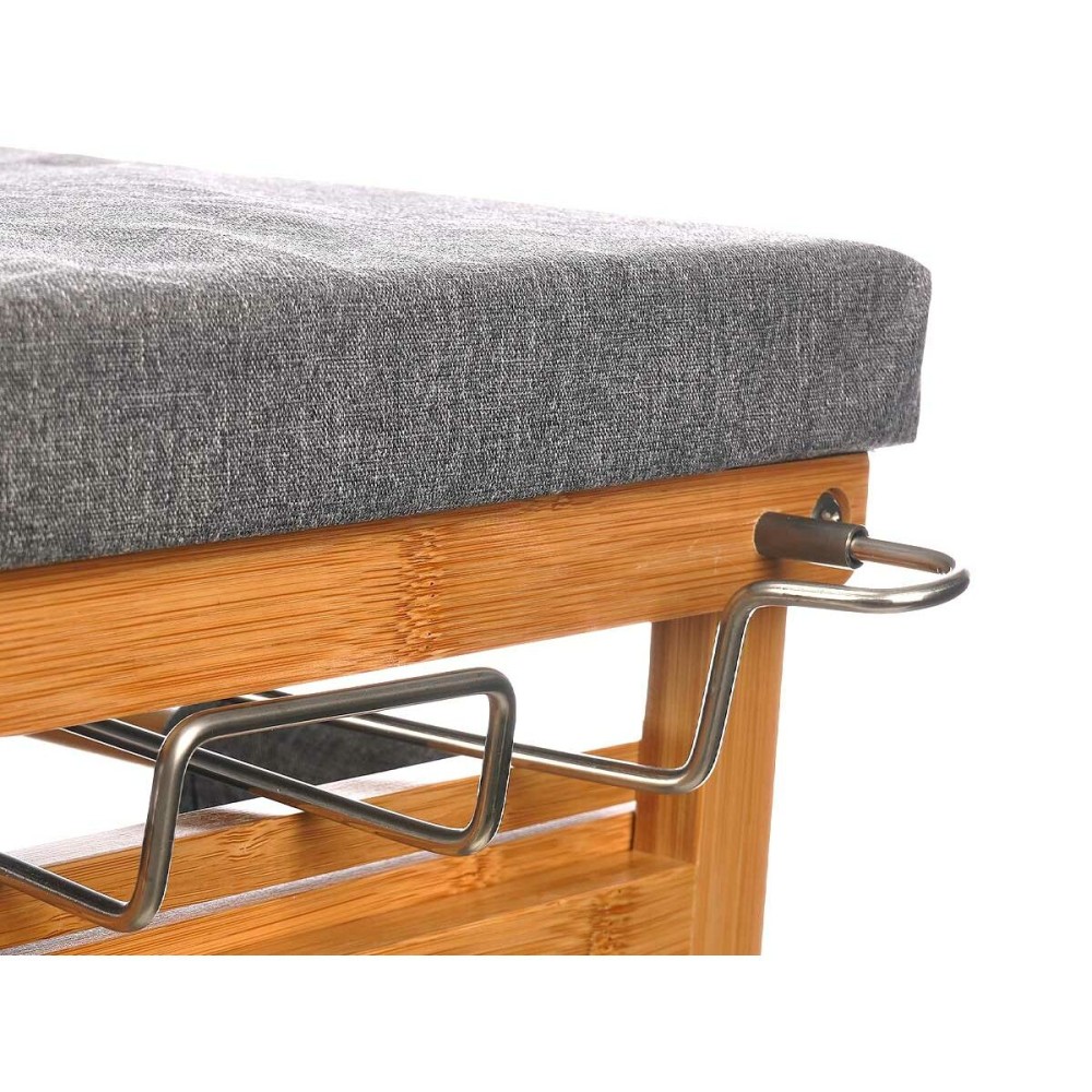 Ironing board Kipit 1443FL BAMBOO.1 Cream Cloth Bamboo