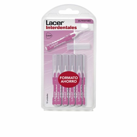 Interdental-Zahnbürste Lacer (10 uds) Ultrafein gerade