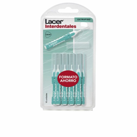 Brosse à Dents Interdentaire Lacer (10 uds) Droit Extrafins