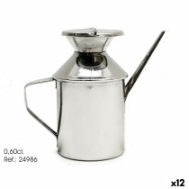 Ölfläschchen Kinvara 2056/BIG Silberfarben Edelstahl 500 ml 17 x 14,5 x 8 cm (12 Stück)