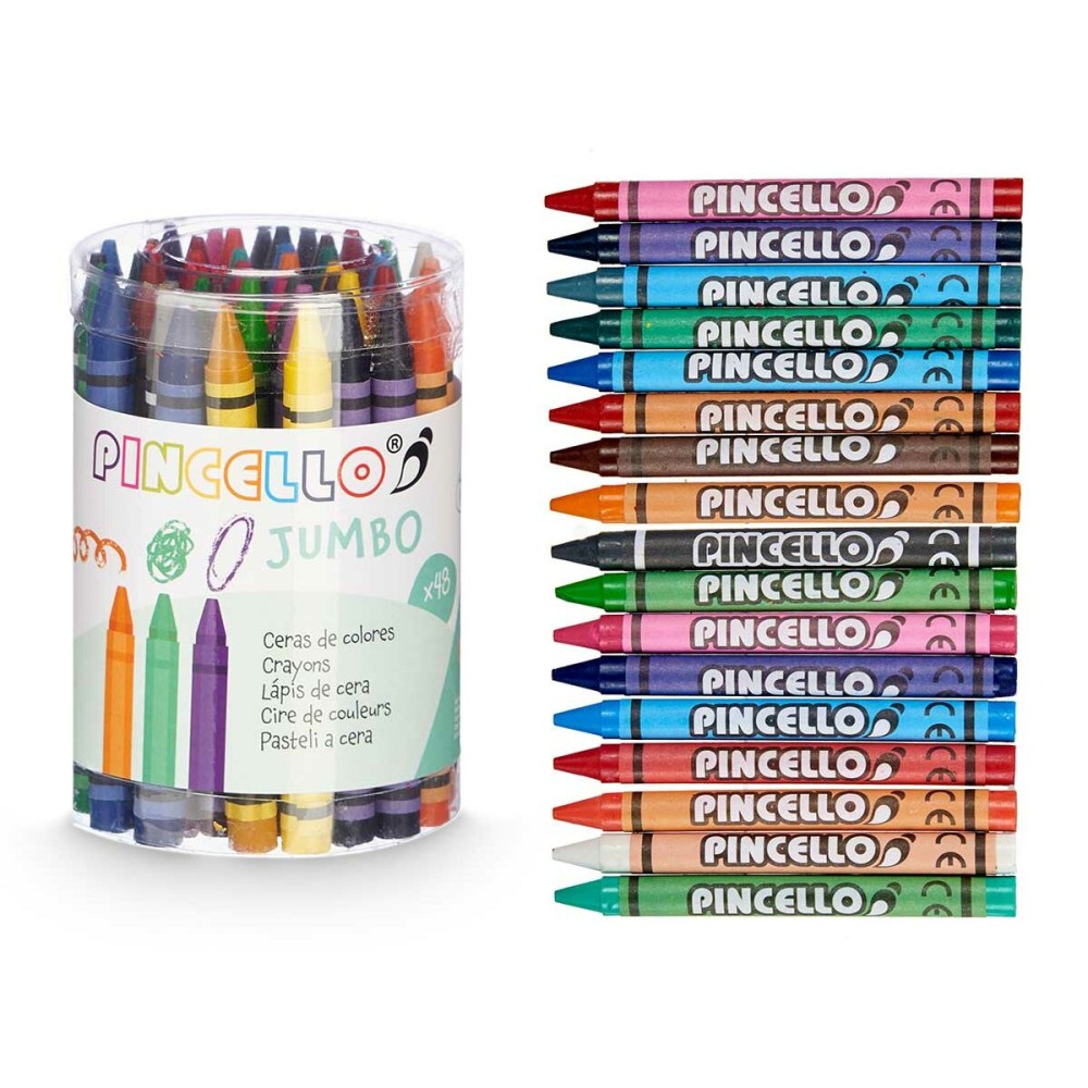 Coloured crayons Pincello 45936 (12 Units)