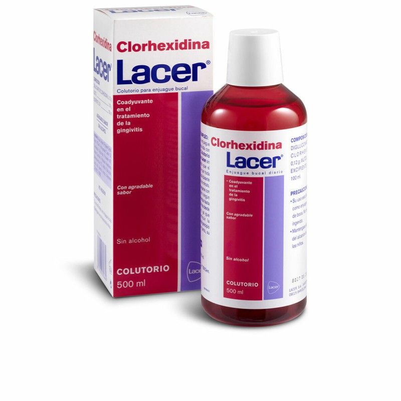 Bain de Bouche Lacer Clorhexidina 500 ml