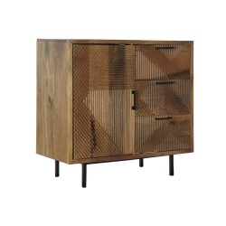 Buffet DKD Home Decor Naturel Métal Bois de manguier 90 x 40 x 87 cm