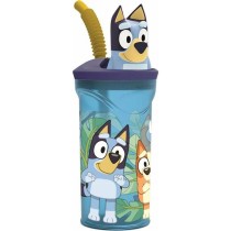 Becher mit Strohhalm Stor Kunststoff