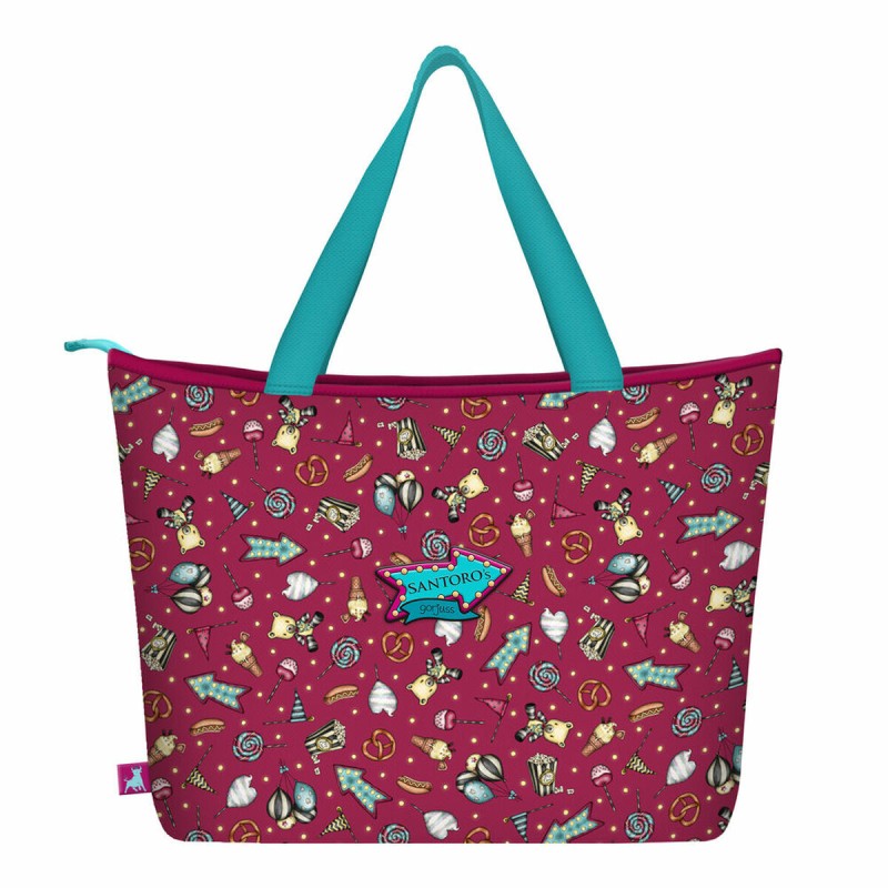 Bag Gorjuss Fireworks Maroon (41.5 x 30 x 13 cm)