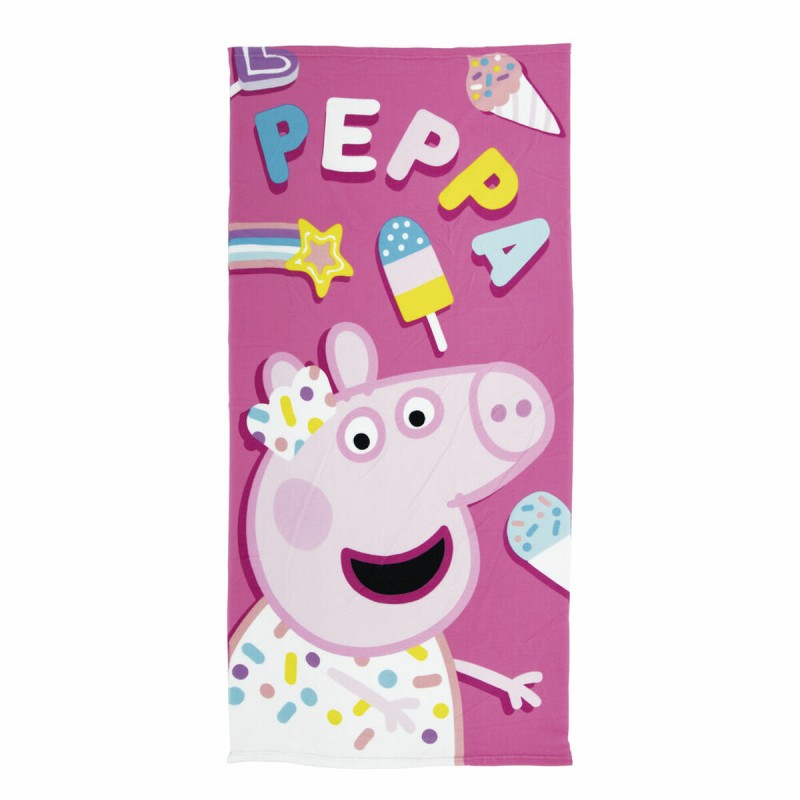 Badetuch Peppa Pig Cosy corner (70 x 140 cm)