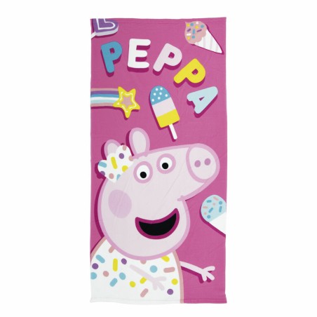 Bath towel Peppa Pig Cosy corner (70 x 140 cm)