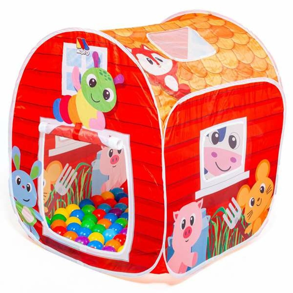 Ball Pool Moltó 61,5 x 27,5 x 32,5 cm Balls x 25 Farm