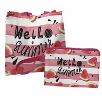 Sac de plage Secaneta 48 x 33 x 14 cm Pastèque