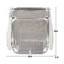 Beach Chair Colorbaby Grey 51 x 45 x 76 cm